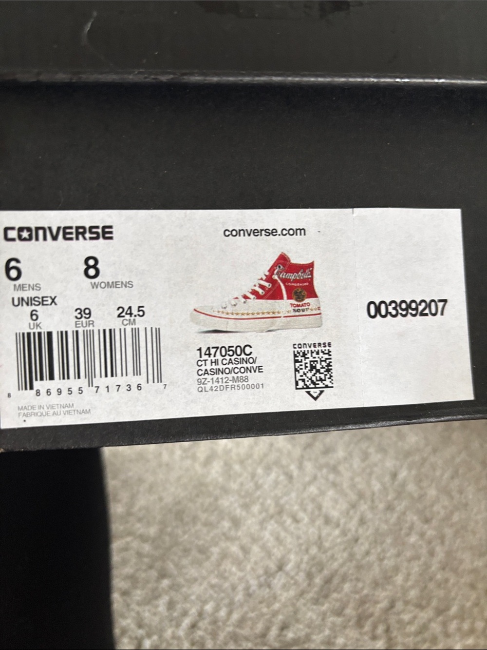 Andy Warhol Converse - Picture 6 of 6